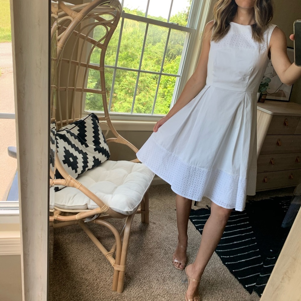 Calvin Klein White Dress